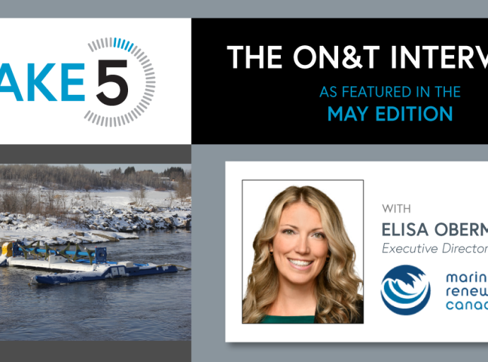 TAKE 5: The ON&T Interview with Marine Renewables Canada
